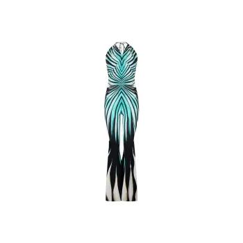 Roberto Cavalli Jumpsuit Women's Light Blue