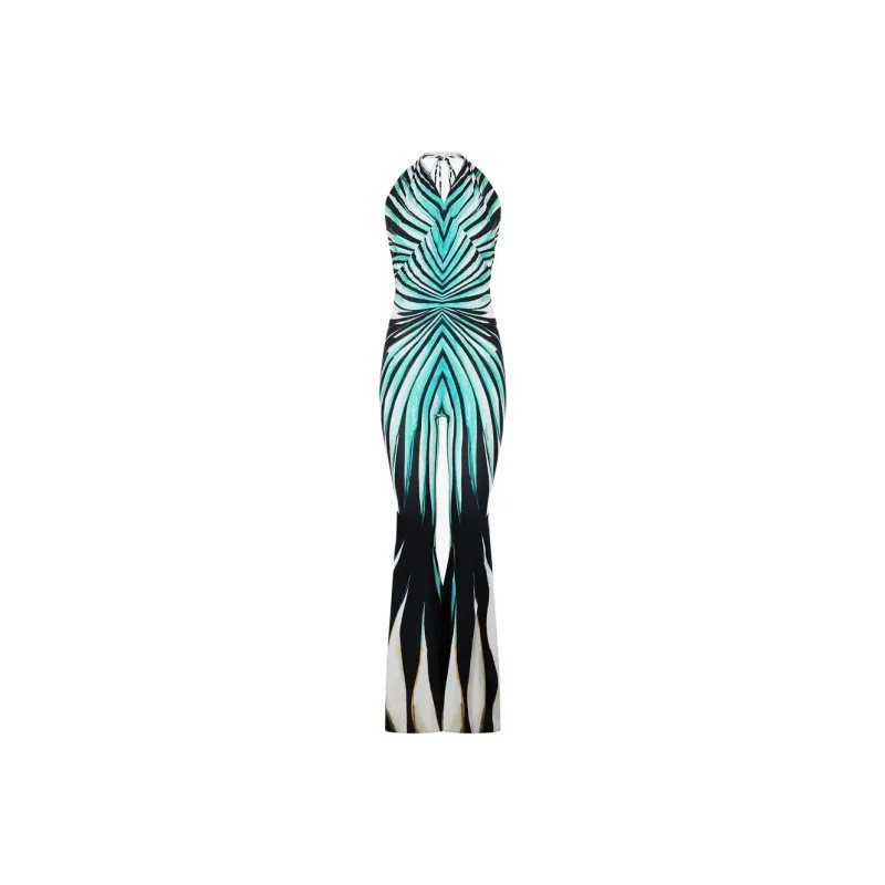 Roberto Cavalli Jumpsuit Women's Light Blue-0