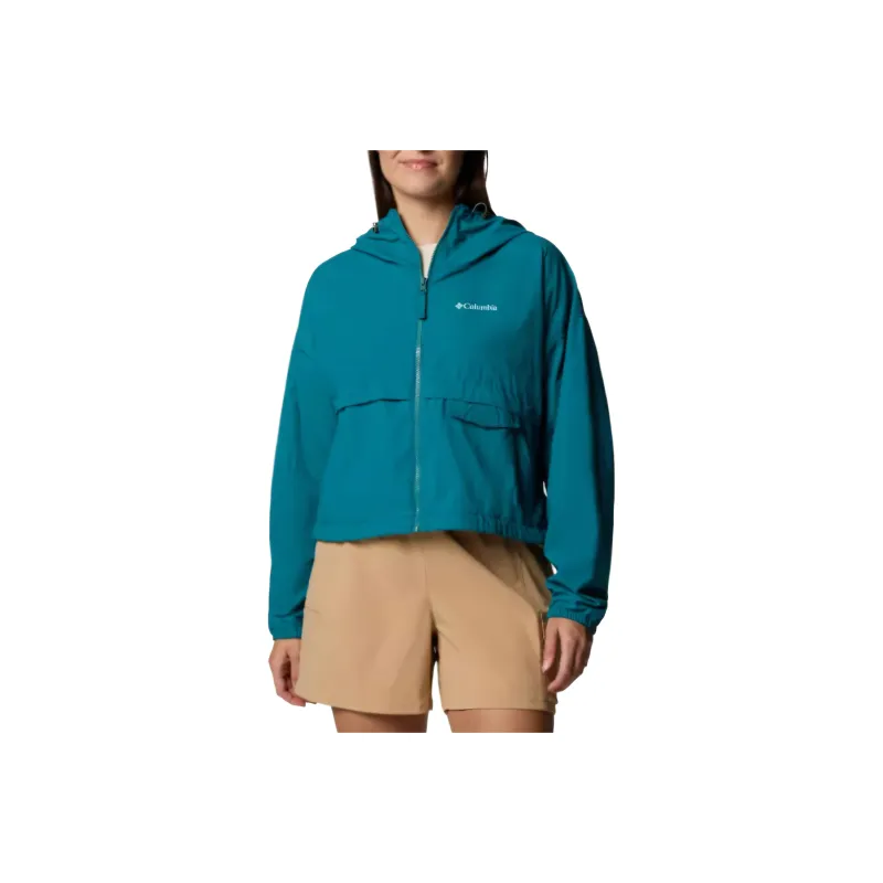 Columbia Trench Coats Women's Turquoise-0