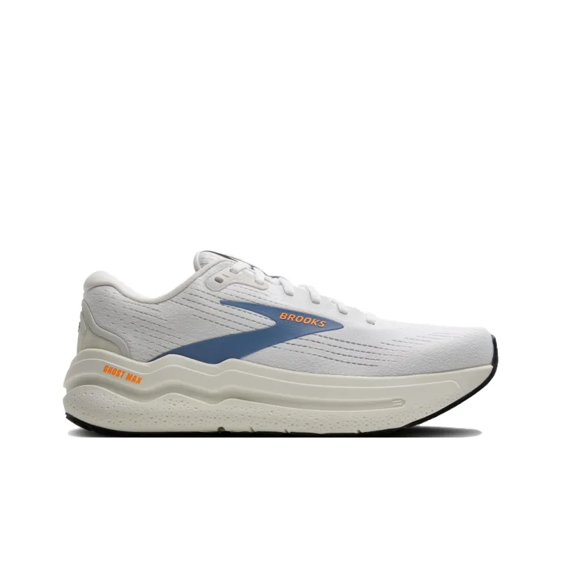 Brooks Ghost Max 2 Low Top Running Shoes Men's White-1