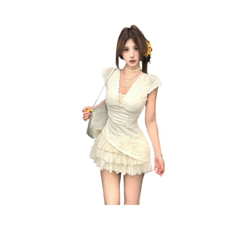 AURORA MUSE Short Sleeved Dress Women's-0