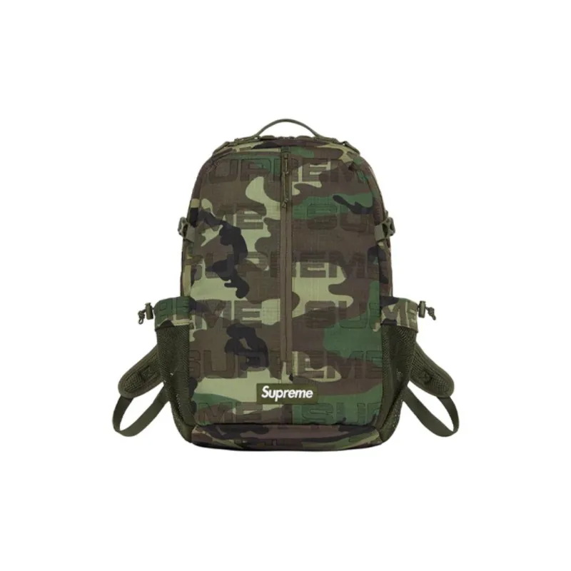 Supreme Nylon Fabric Mountaineering Bag Backpack Regular Unisex Multicolor-5