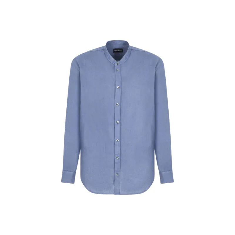 EMPORIO ARMANI Shirt Men's Light Blue-0