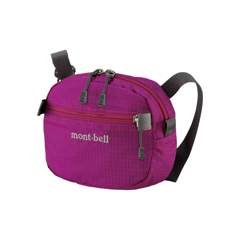 MONTBELL 1L Outdoor Bags Nylon Dark Purple Red Unisex-2