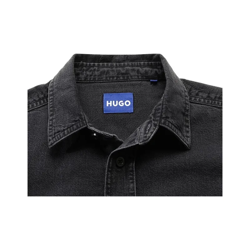 HUGO BOSS SS25 Shirt Men's Black-3