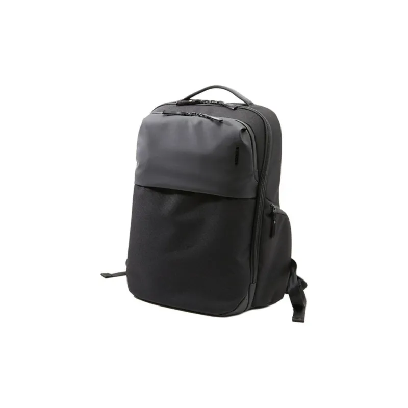 INCASE Recycled Polyester Backpack Unisex Black-1