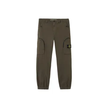 STONE ISLAND Cargo Pants Men's Army Green