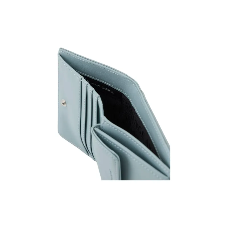 ARMANI EXCHANGEAE Polyester Wallet Trumpets Women's Light Blue-3