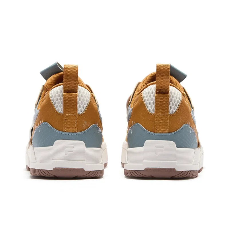 FILA FUSION GEOMETRY Geometric Shoes Low Top Skateboard Shoes Men's Sea Buckthorn Brown-3