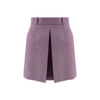 DIOR Casual Short Skirts Women's Purple