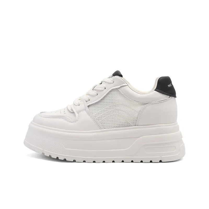RED DRAGONFLY Height Increasing Breathable Low Top Women's Fashion Casual Shoes Platform Comfortable Versatile-7
