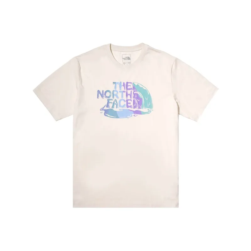 THE NORTH FACE T Shirt Unisex Dune White-0