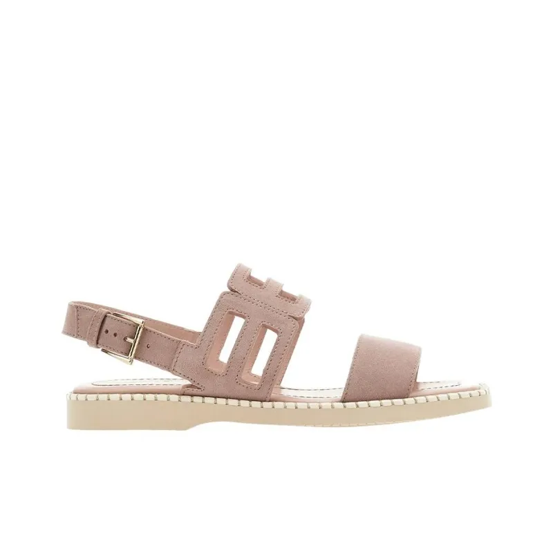 HOGAN H638 One Strap Sandals Women's Light Pink-1