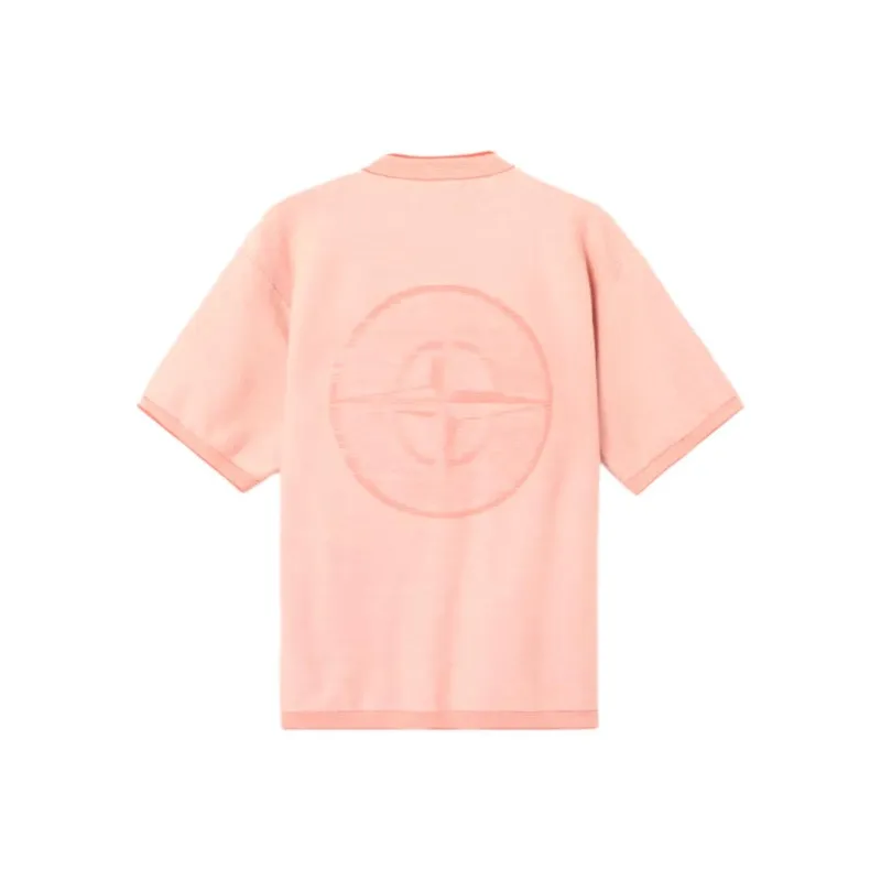 STONE ISLAND T Shirt Men's Papaya-1