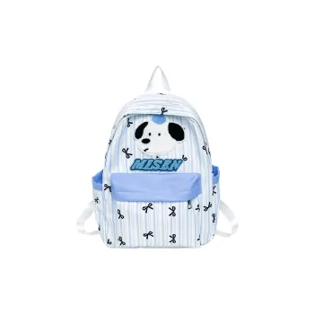 Teddy Bear Collection Nylon Backpack Women's Multicolor