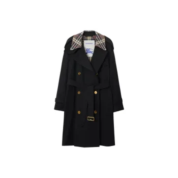 Burberry Trench Coat Women's Black