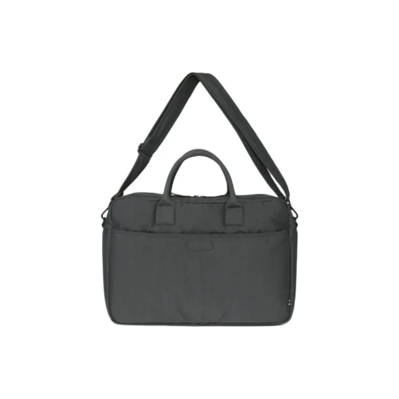 FILA Cotton Shoulder Bag, Crossbody Bag, Handbag Unisex Charcoal Gray-1