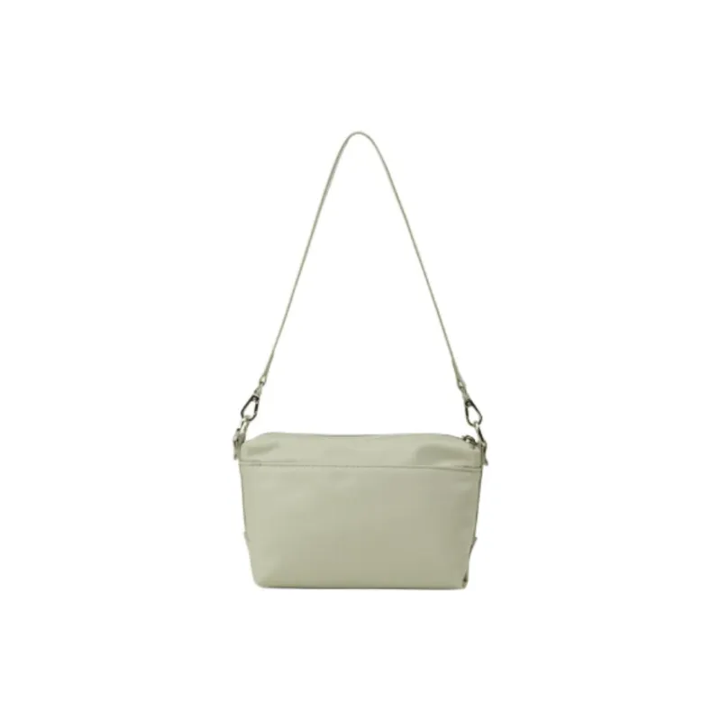 DESCENTE Nylon Crossbody Bag, Shoulder Bag Trumpets Women's Light Green/Black-3