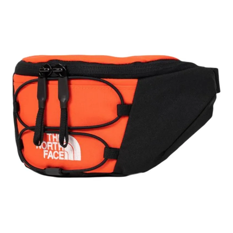 THE NORTH FACE Recycled Polyester Fanny Pack Unisex Vintage Orange & Black-1