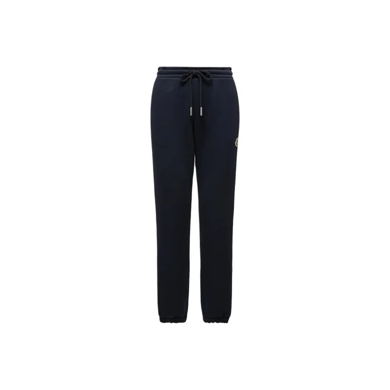 Moncler Knitted Sweatpants Women's Navy-0