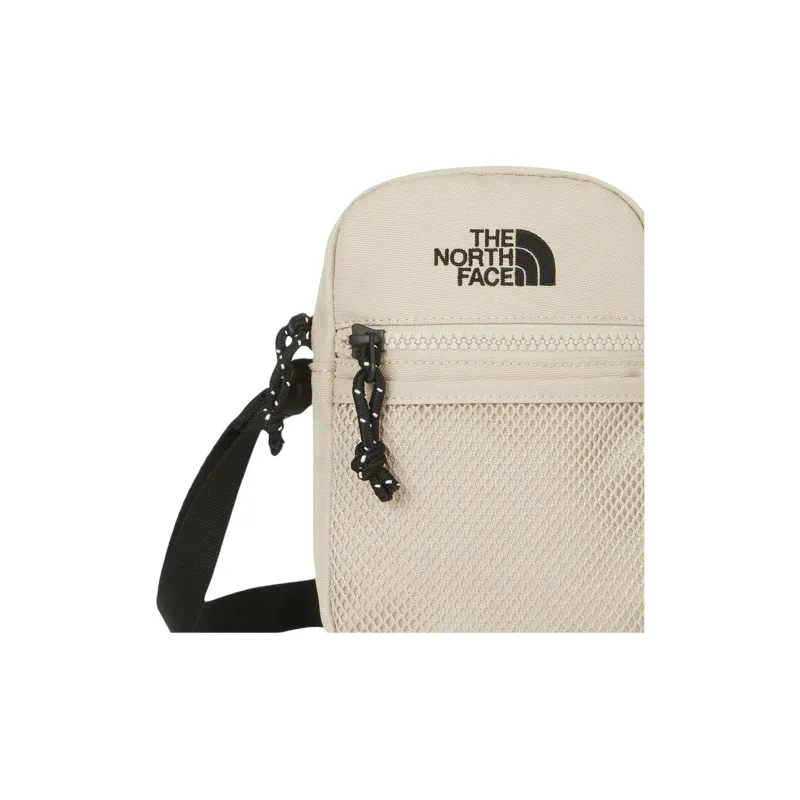 THE NORTH FACE One Shoulder Crossbody Outdoor Bag Polyester Light Beige Men's-3