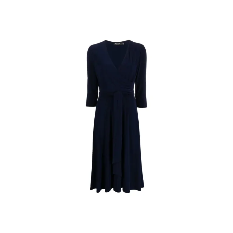 Lauren Ralph Lauren Carlyna Tie waist Dress-0
