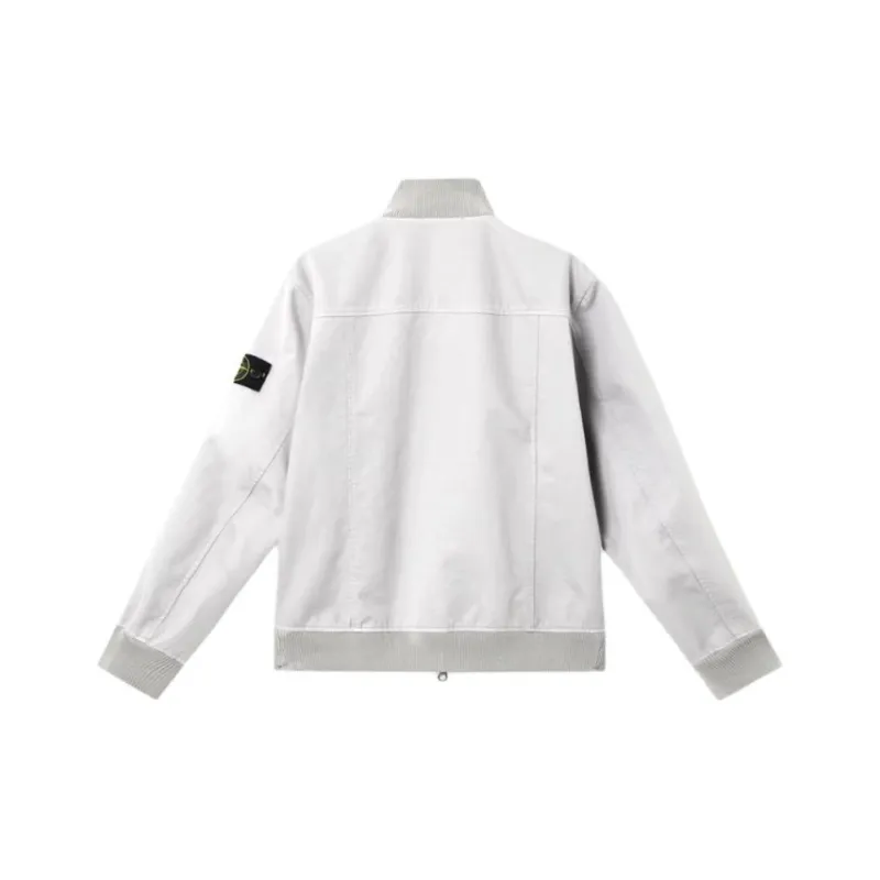 STONE ISLAND Jackets & Coats Men's Pearl Gray-1