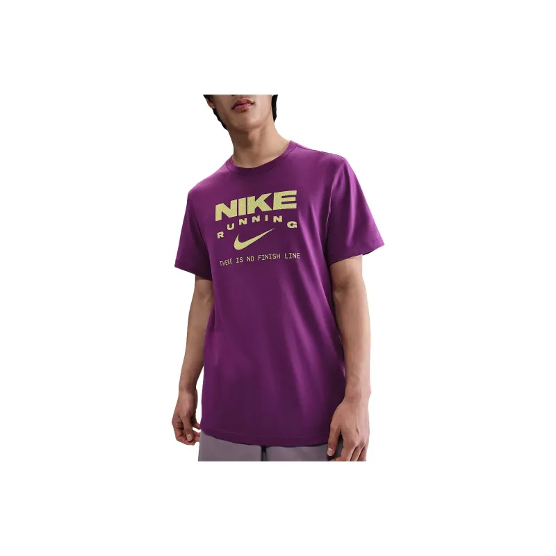 Nike Sportswear T Shirts Men Purple-2