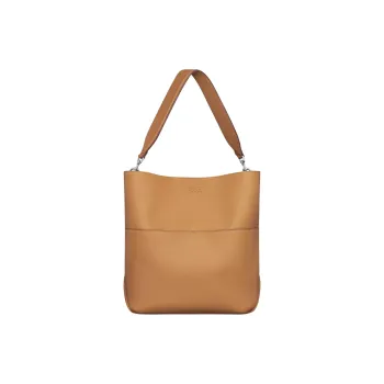 DIOR Cow Leather Water Dumpling Bag, Handbag, Shoulder Bag Men's Brown