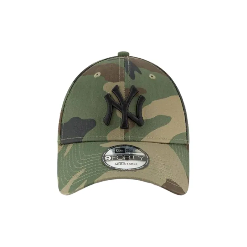 New Era Cotton Fabric Baseball Caps Men's Green-0