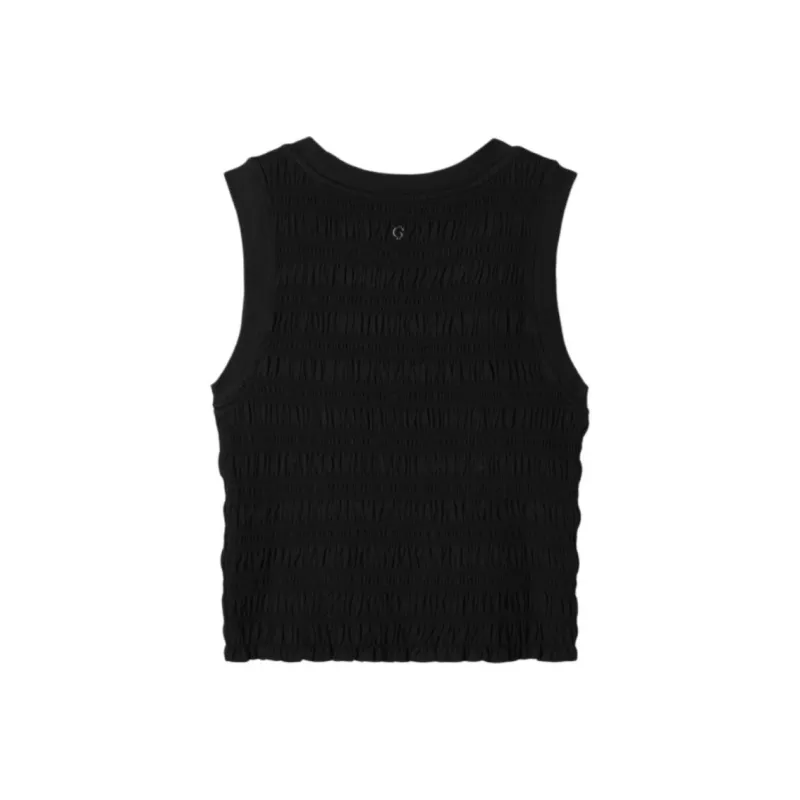 GUESS Tank Tops Women's Black-1