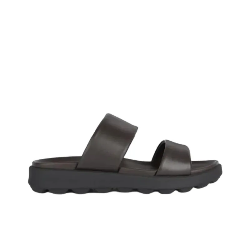 GEOX Spherica Ec6 Abrasion Resistant Slide Slippers Men's Black-1