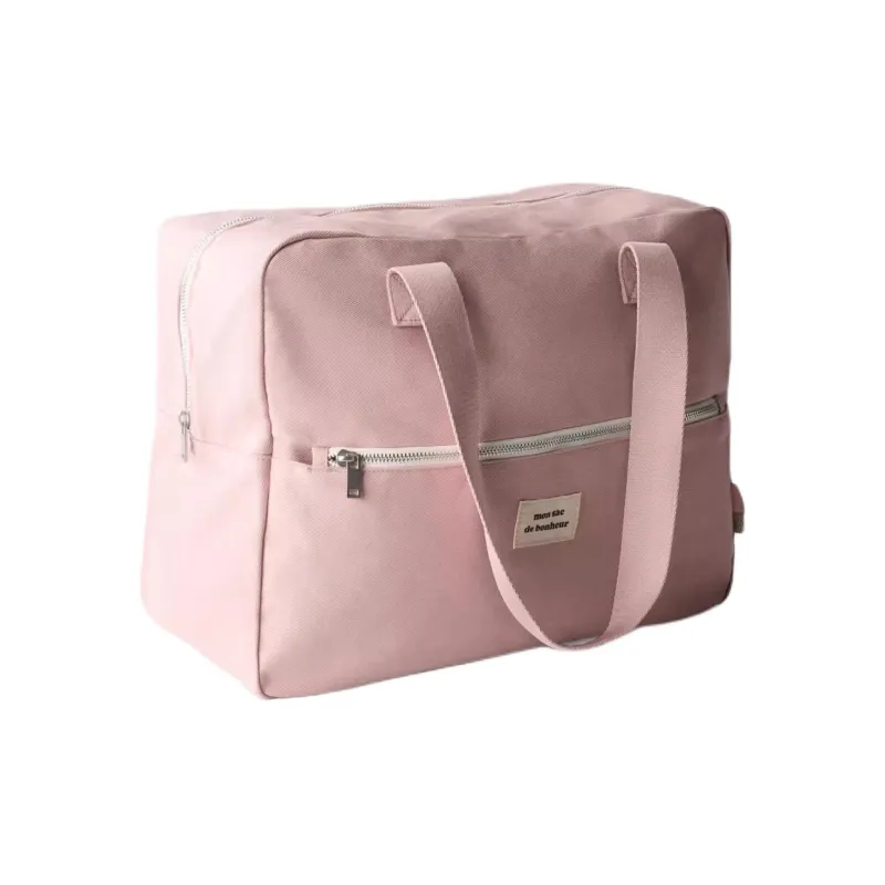 ZARA Cotton Bowling Ball Shoulder Bag Kids' Pink-1