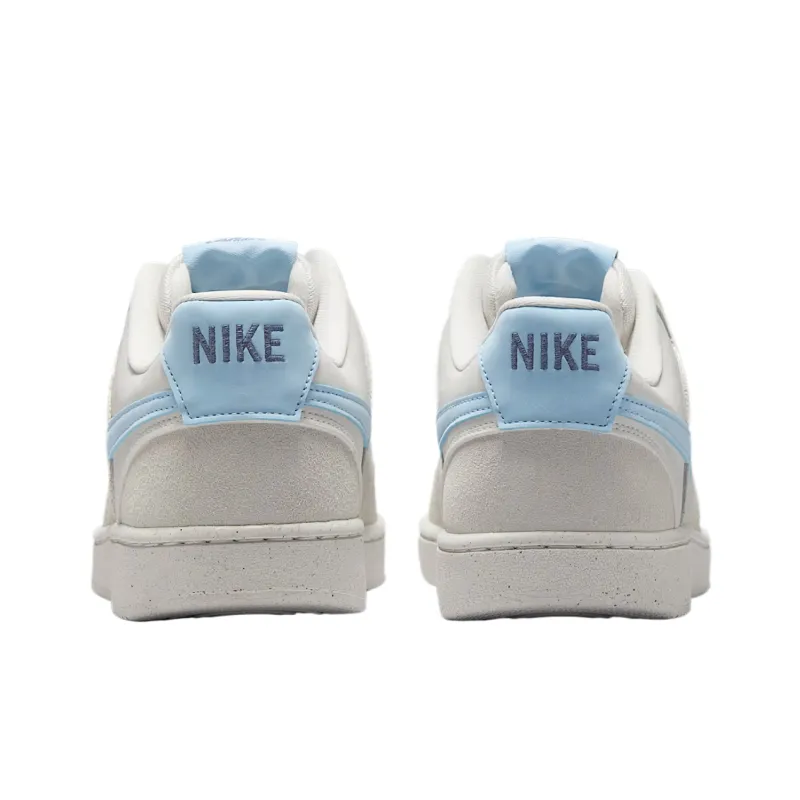 Nike Court Vision Low Top Skateboard Shoes Women's White-3