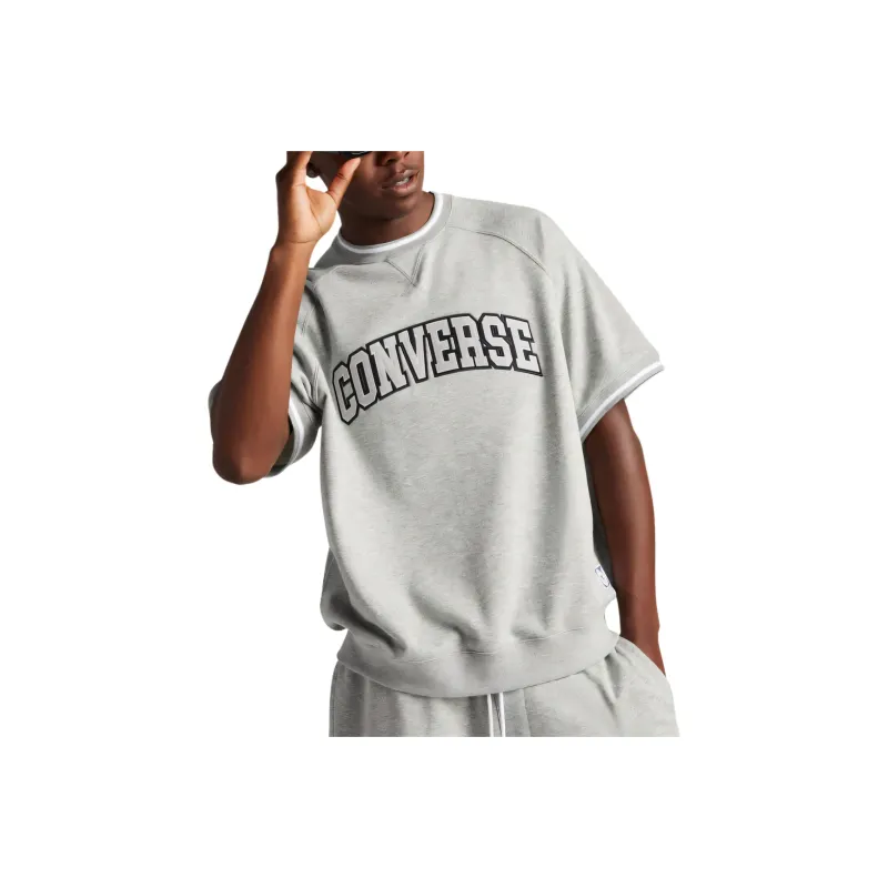 Converse T Shirts Men Vintage Gray-0