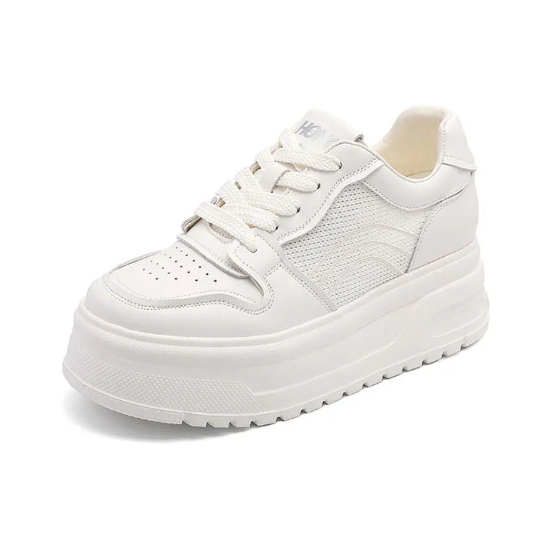 RED DRAGONFLY Height Increasing Breathable Low Top Women's Fashion Casual Shoes Platform Comfortable Versatile-0