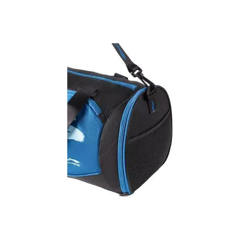 LiNing Polyester Swim Bag Unisex Black Blue-3