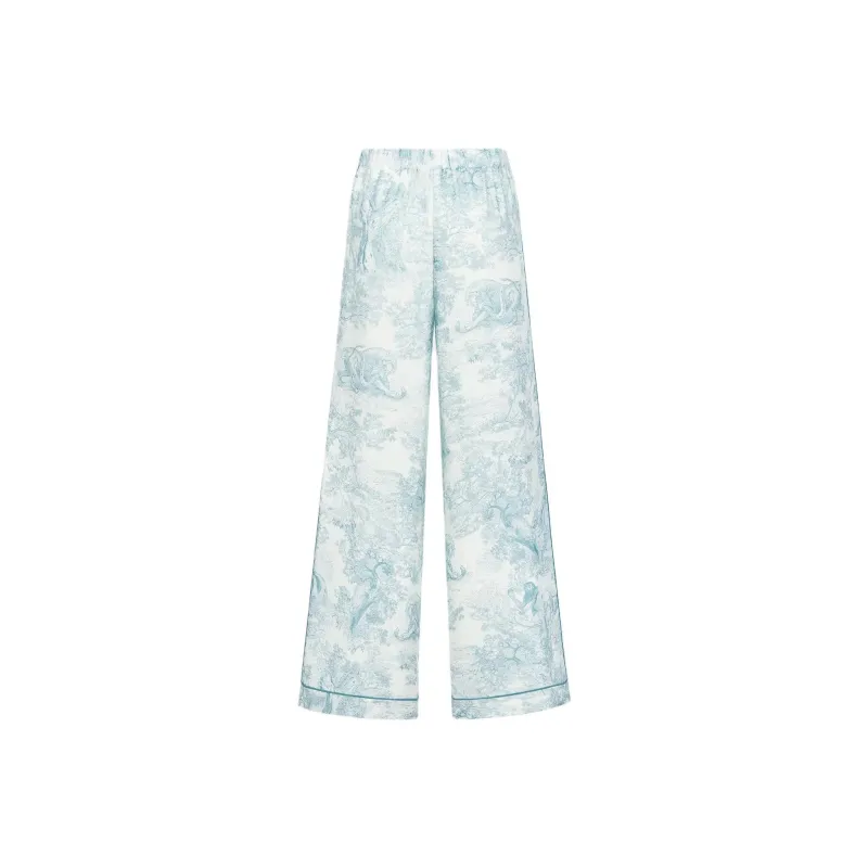 DIOR Casual Pants Women's Green-0