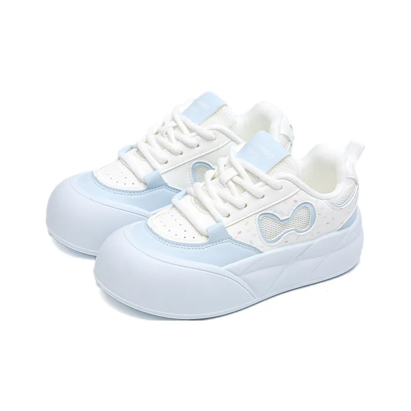 TUOPIN Anti Slip Wear Resistant Low Top Skateboard Shoes Women's-7