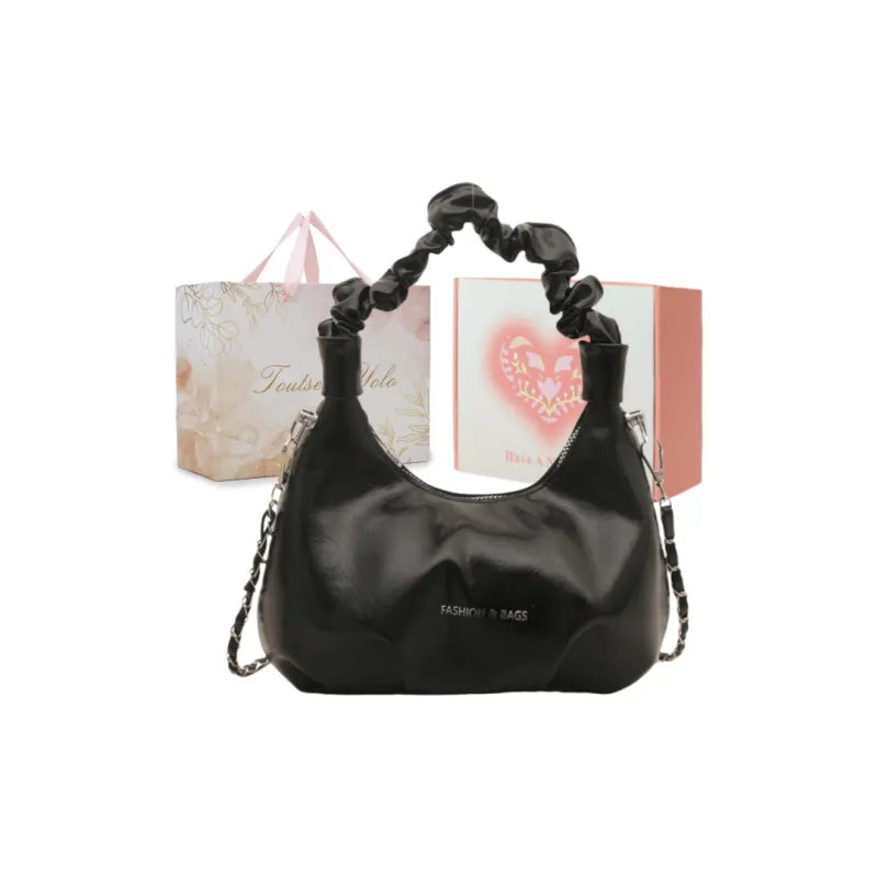 TOUTSEUL YOLO PU Handbag Women's Black/White/Silver/Red-37