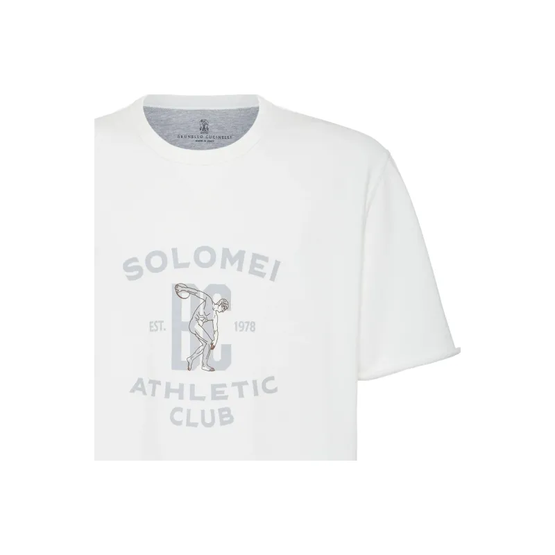 Brunello Cucinelli SS25 T Shirt Men's White-6