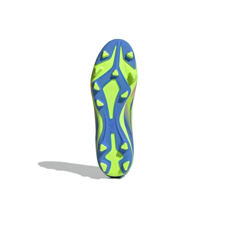 Adidas F50 Club FG/MG Blue Fusion Lucid Lemon Lucid Pink-5