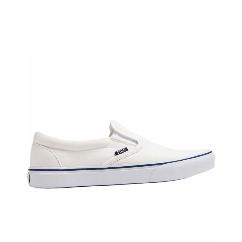 Polo Ralph Lauren Keaton Bear Casual Shoes Men's White-1