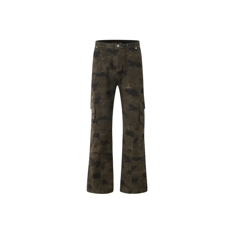 UNKNOWTAL Cargo Pants Unisex Camouflage-0