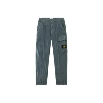 STONE ISLAND Cargo Pants Men's Air Force Blue