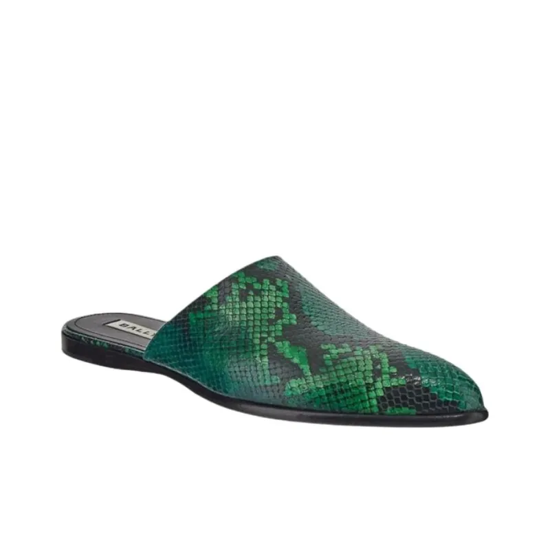 BALLY Closed Toe Slippers Men's Green-2