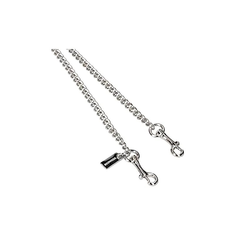 COACH Metal Bag Strap Women's Silver-4