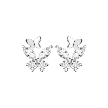 Disney Princess S925 Silver Stud Earrings Women's