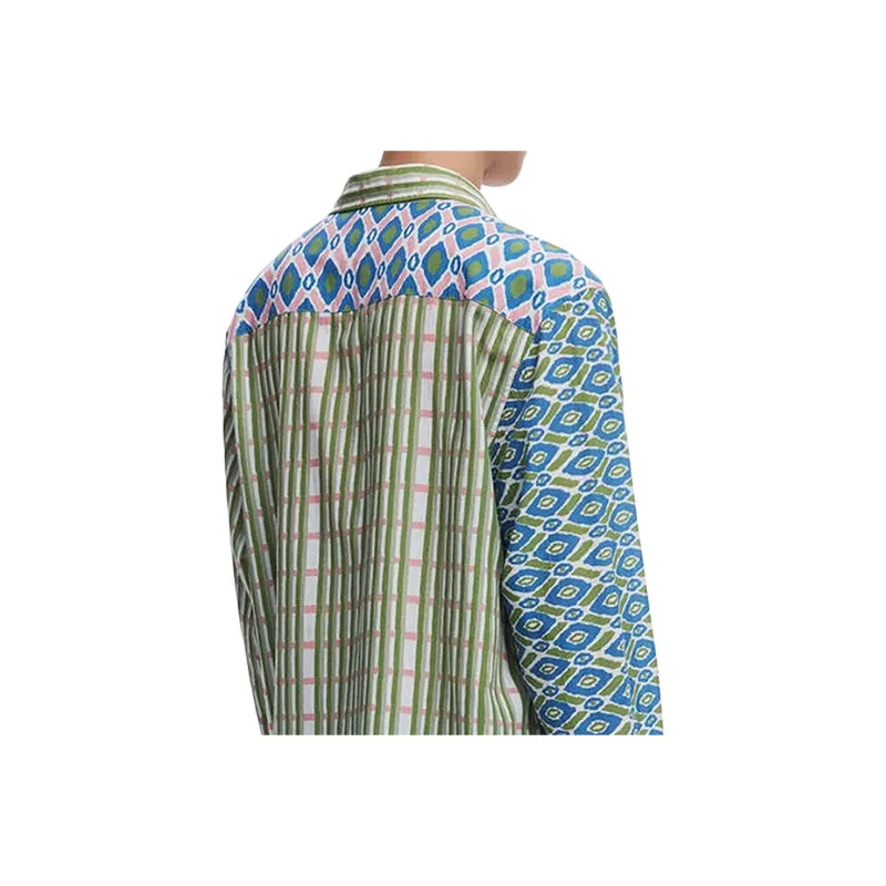 Desigual Shirts Men Copper Green-0