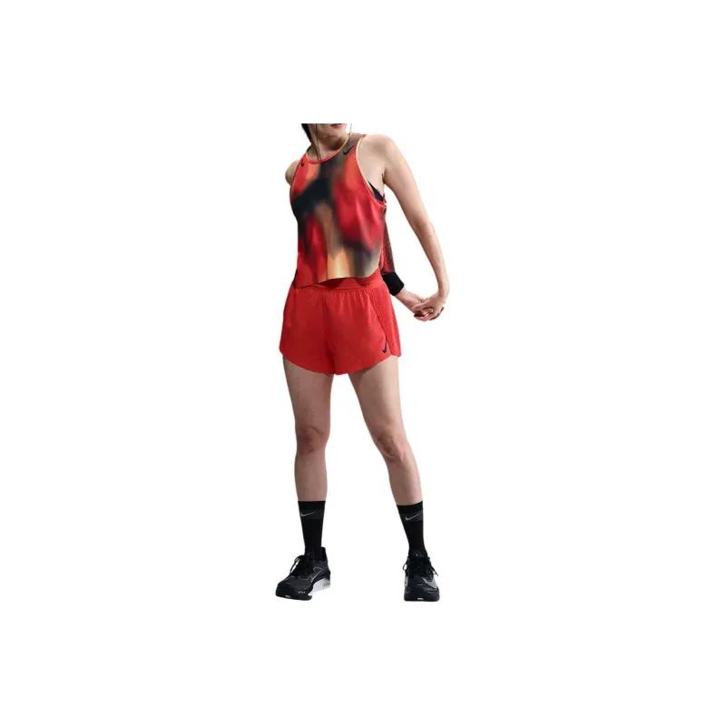 Nike Dri FIT ADVAEROSWIFT Sport Vests Women's Red-0